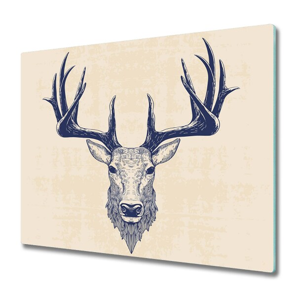 Chopping board Deer head