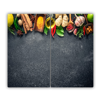 Chopping board Herbs and spices