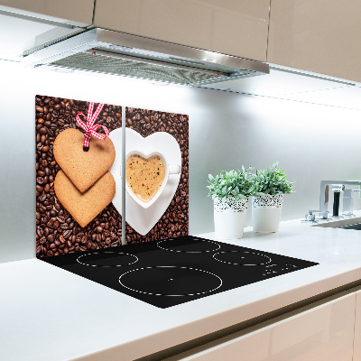 Chopping board Coffee and gingerbread