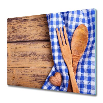 Chopping board Wood cutlery