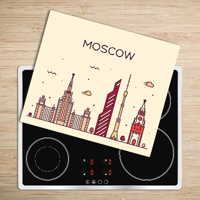 Chopping board Moscow building