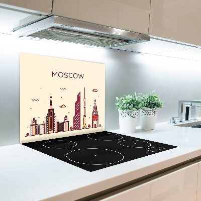 Chopping board Moscow building