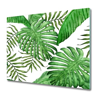 Chopping board Tropical leaves