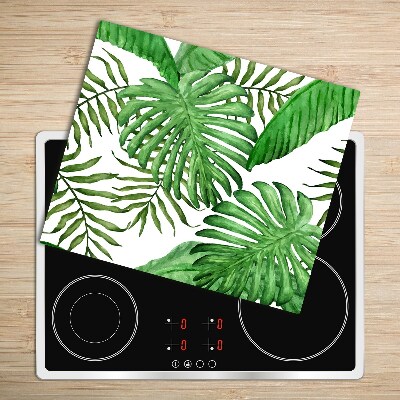 Chopping board Tropical leaves