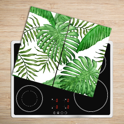 Chopping board Tropical leaves