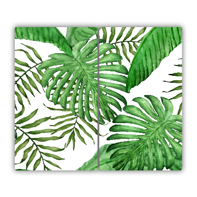 Chopping board Tropical leaves