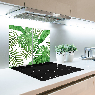 Chopping board Tropical leaves