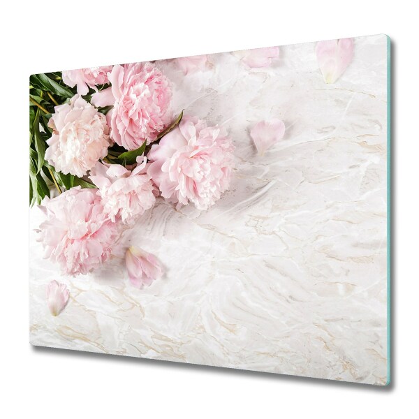 Chopping board Peonies