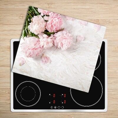 Chopping board Peonies