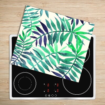 Chopping board Tropical leaves