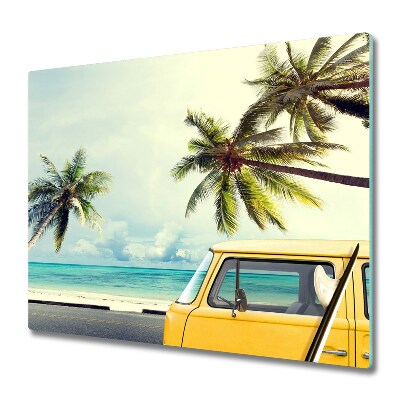 Chopping board Bus beach