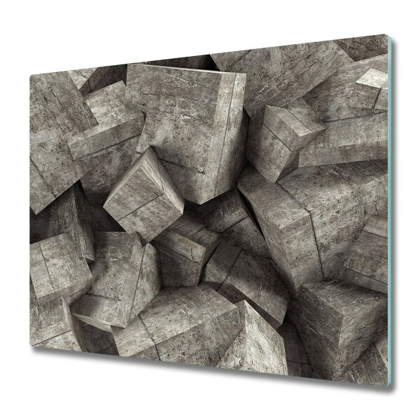 Chopping board Concrete cubes