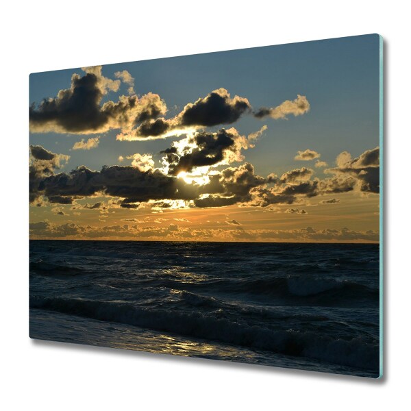 Chopping board Sunset sea