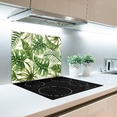 Chopping board Tropical leaves