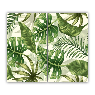 Chopping board Tropical leaves