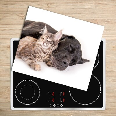 Chopping board Dog and cat