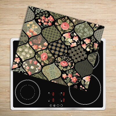 Chopping board Flower pattern