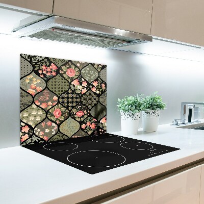 Chopping board Flower pattern