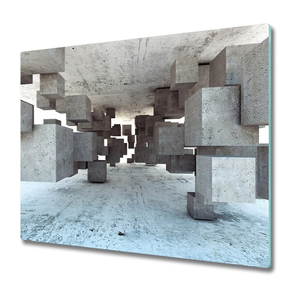 Chopping board Cube concrete