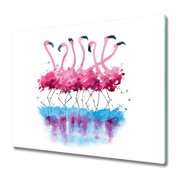 Chopping board Flamingos