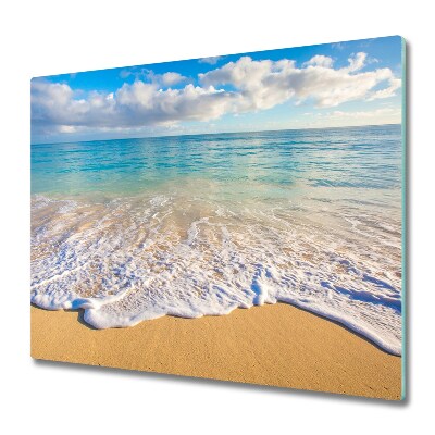 Chopping board Hawaii beach