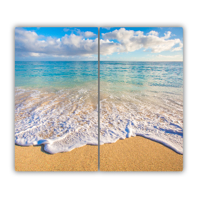 Chopping board Hawaii beach