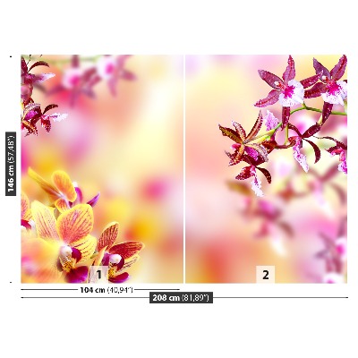 Wallpaper Orchid pink