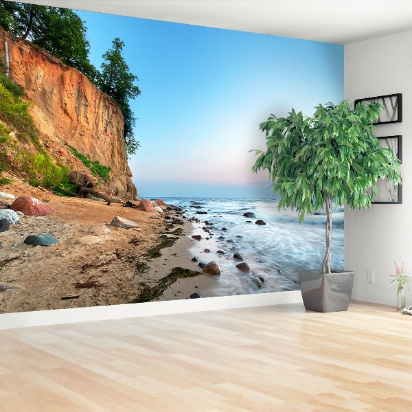 Wallpaper Baltic sea cliff