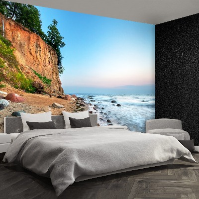 Wallpaper Baltic sea cliff