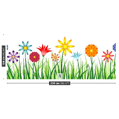 Wallpaper Flowers grass