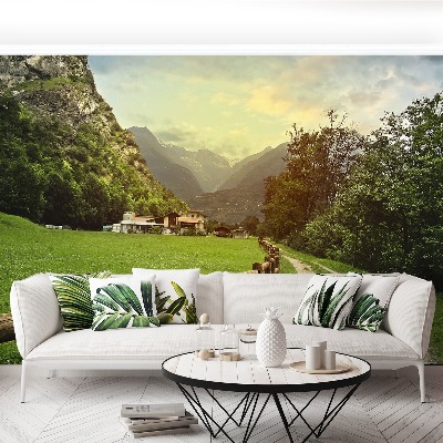 Wallpaper Swiss alps