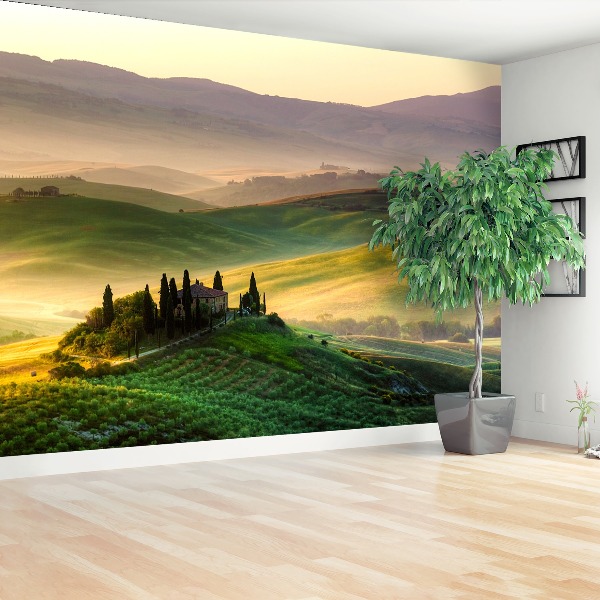 Wallpaper Panorama of tuscany