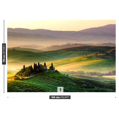 Wallpaper Panorama of tuscany