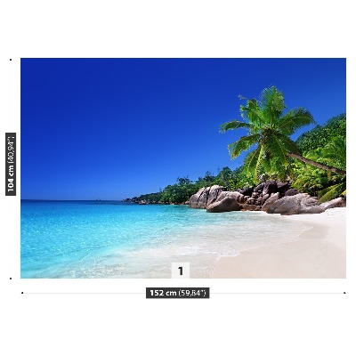 Wallpaper Seychelles beach