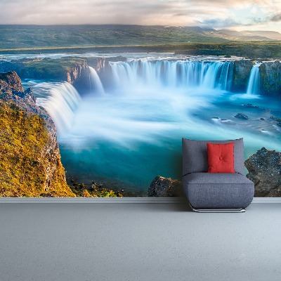 Wallpaper Iceland waterfall