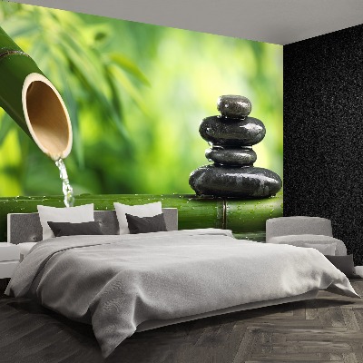Wallpaper Bamboo fountain