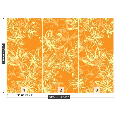 Wallpaper Pattern with flowers