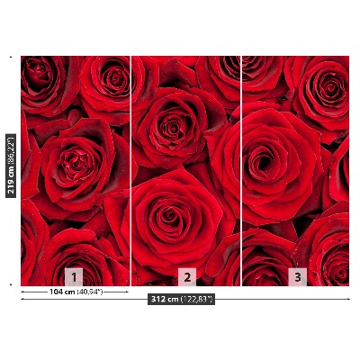 Wallpaper Red roses