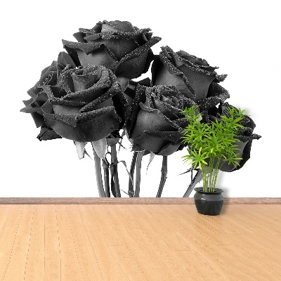 Wallpaper Black roses