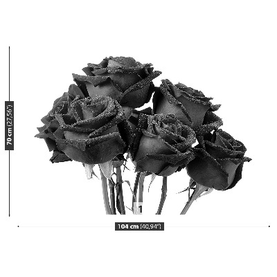 Wallpaper Black roses