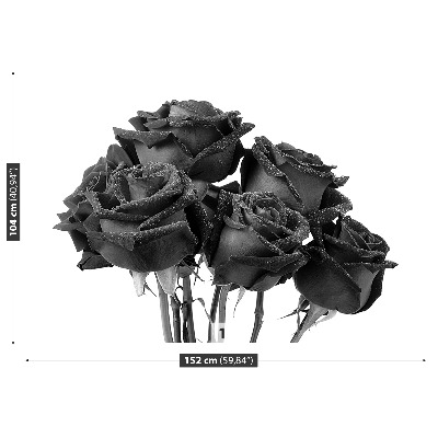 Wallpaper Black roses