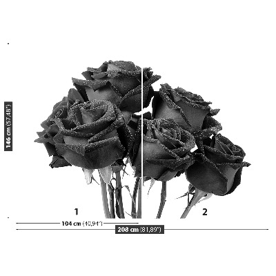 Wallpaper Black roses