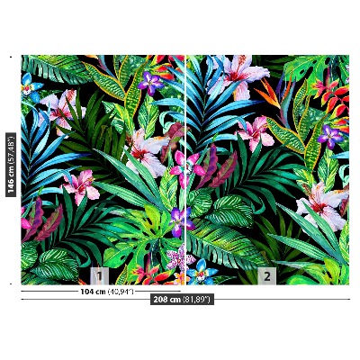 Wallpaper Tropical flowers