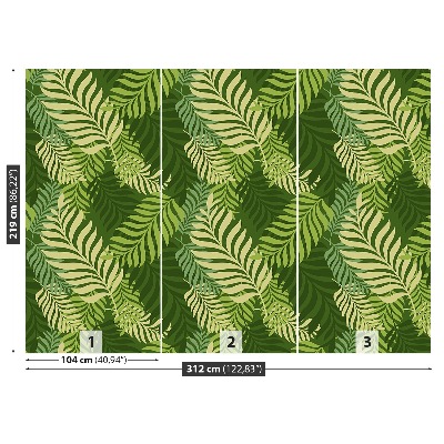 Wallpaper Palm leaves