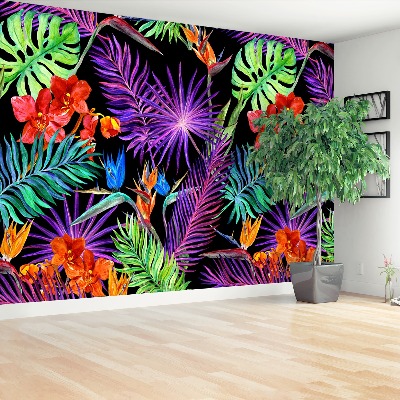 Wallpaper Exotic leaves