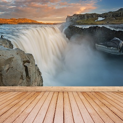 Wallpaper Dettifoss waterfall