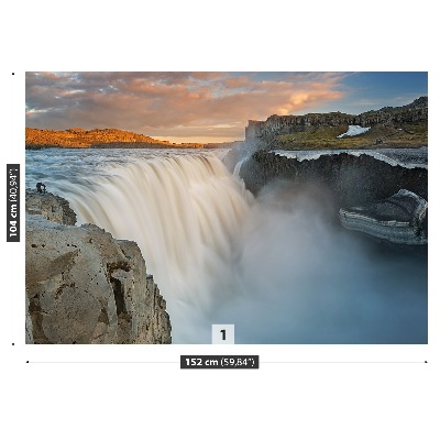 Wallpaper Dettifoss waterfall