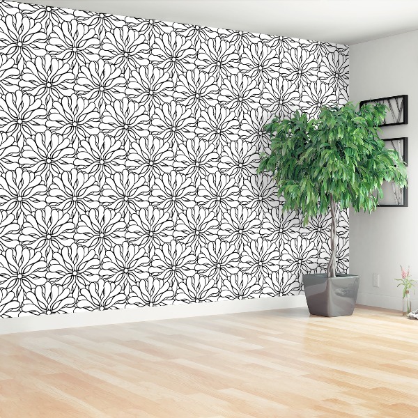 Wallpaper Flowers pattern