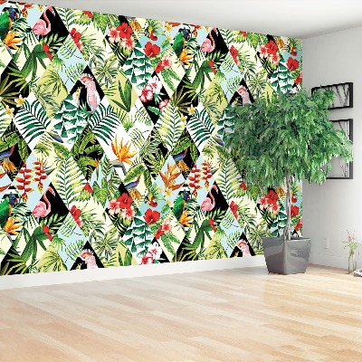 Wallpaper Exotic mosaic