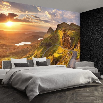 Wallpaper Sunrise mountains